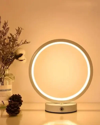 Zero lamp -Elegant Round LED Desk Lamp