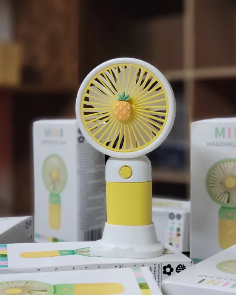 Mini Handheld Rechargeable Fan 🍉🐱