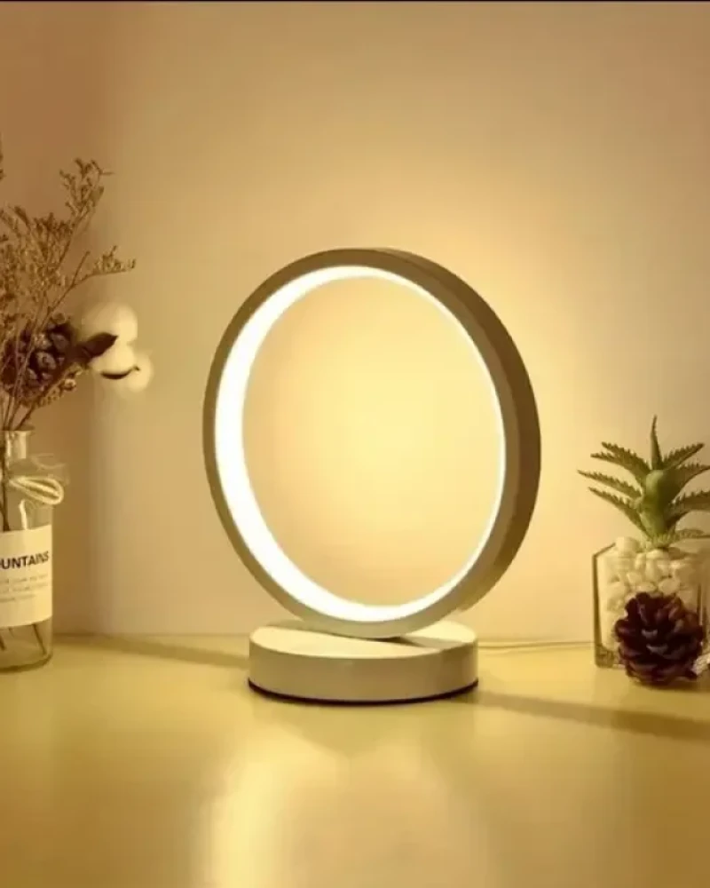Zero lamp -Elegant Round LED Desk Lamp